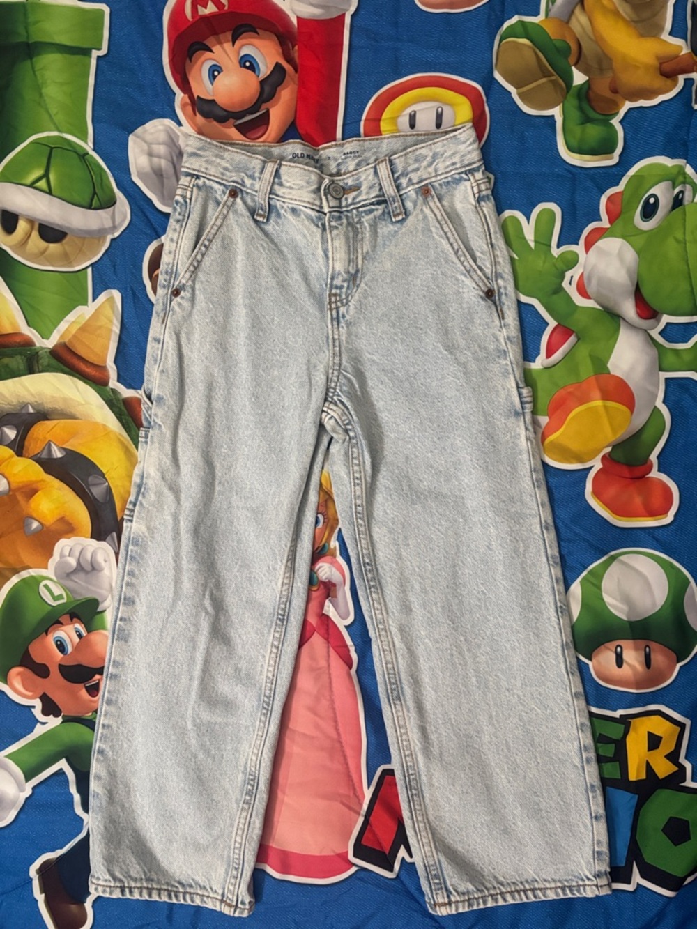 Old Navy Light Blue Kids' Jeans - Relaxed Straight